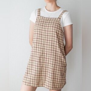 NEW American Eagle Outfitters Checkered Plaid Dress